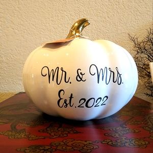 Mr. & Mrs. Pumpkin